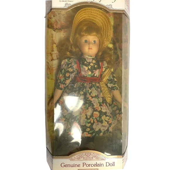 Vintage Genuine Porcelain Girl Doll Special Edition Classical Symphony Collector - Picture 6 of 12